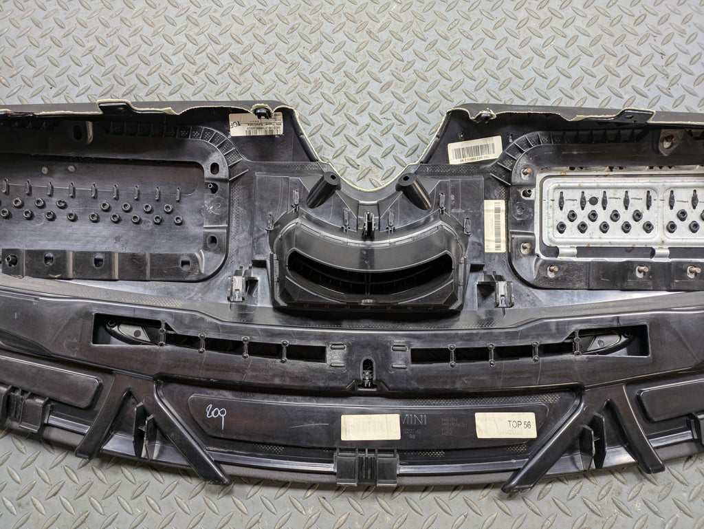 2009 - 2010 OEM MINI COOPER CONVERTIBLE FRONT DASHBOARD DASH COVER LEATHER BLACK