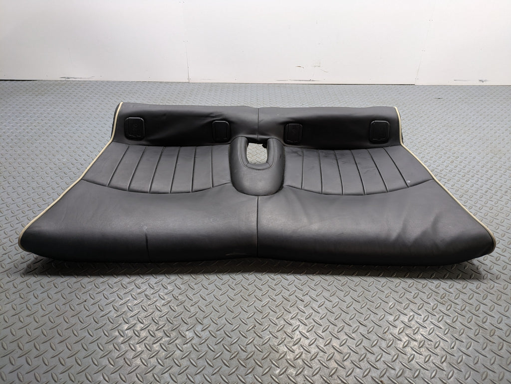 2009 - 2010 OEM MINI COOPER CONVERTIBLE REAR LOWER SEAT CUSHION LEATHER BLACK