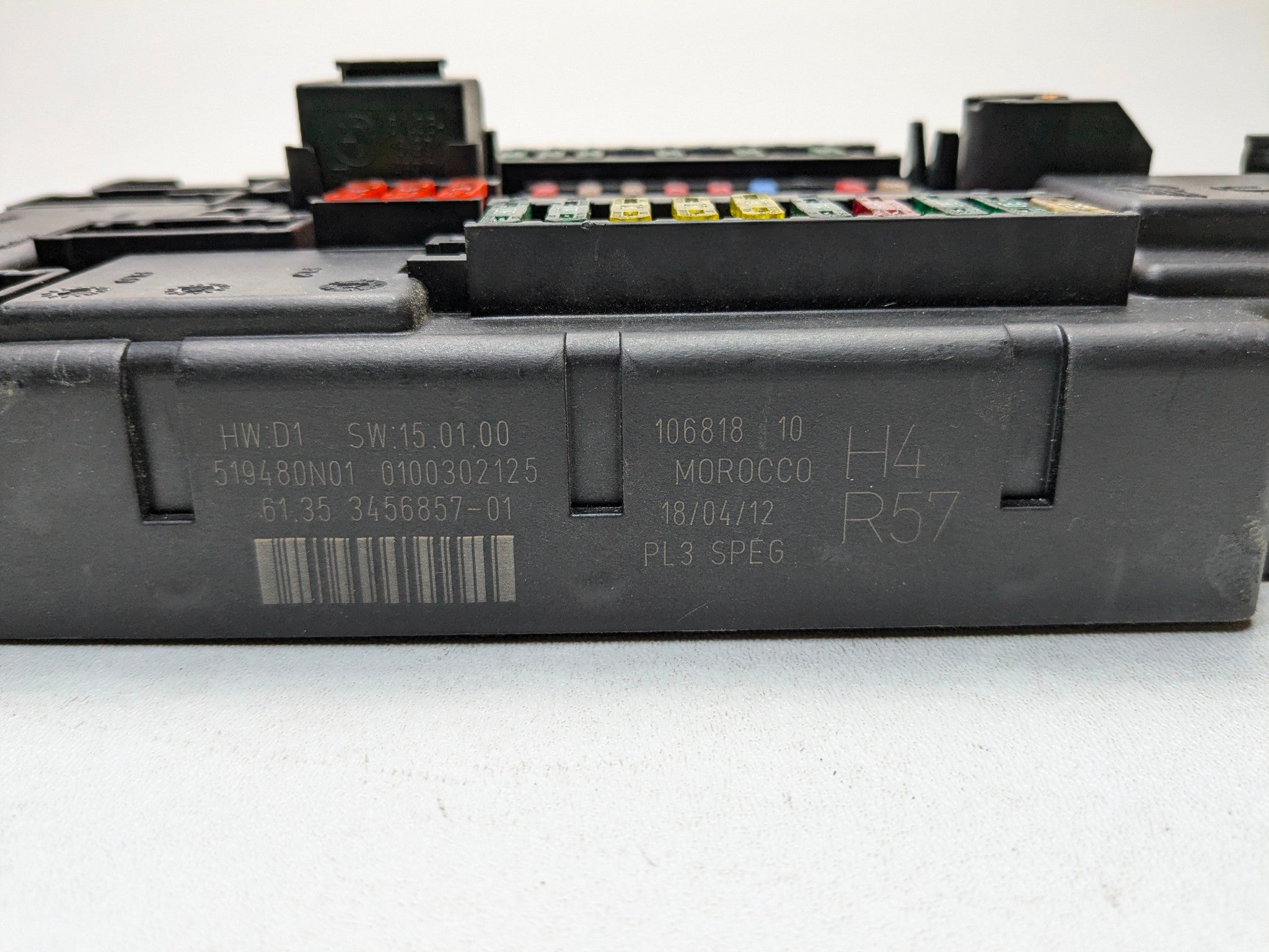 2009 - 2010 OEM MINI COOPER CONVERTIBLE CABIN FUSE BOX BCM BODY CONTROL MODULE