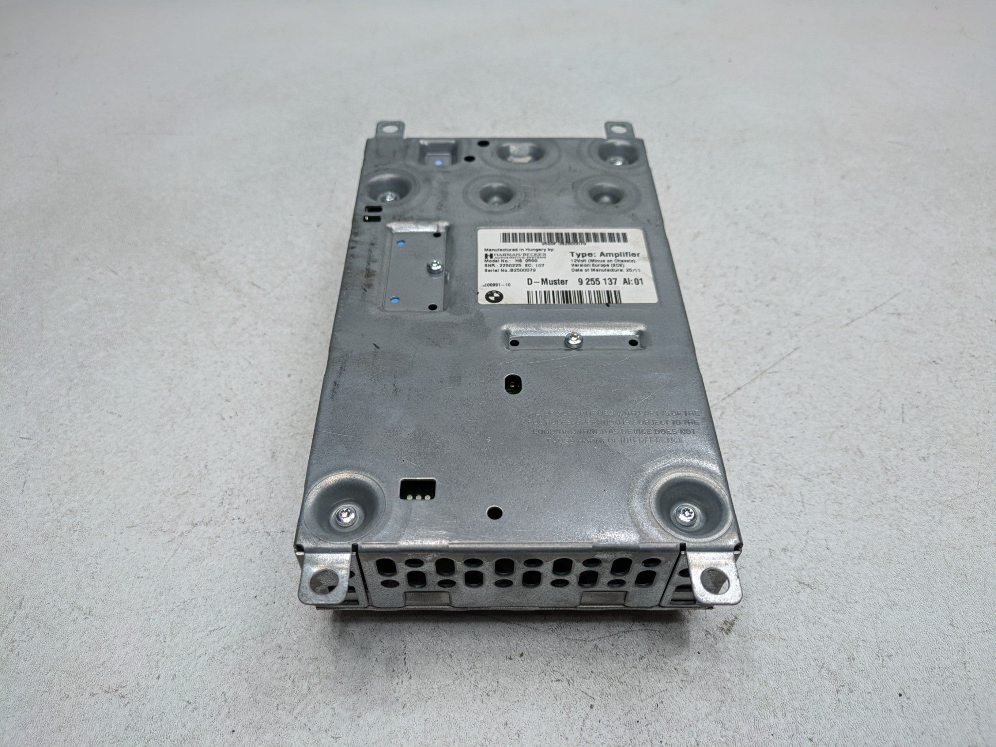 2009 - 2010 OEM MINI COOPER CONVERTIBLE HARMAN BECKER RADIO AUDIO AMPLIFIER