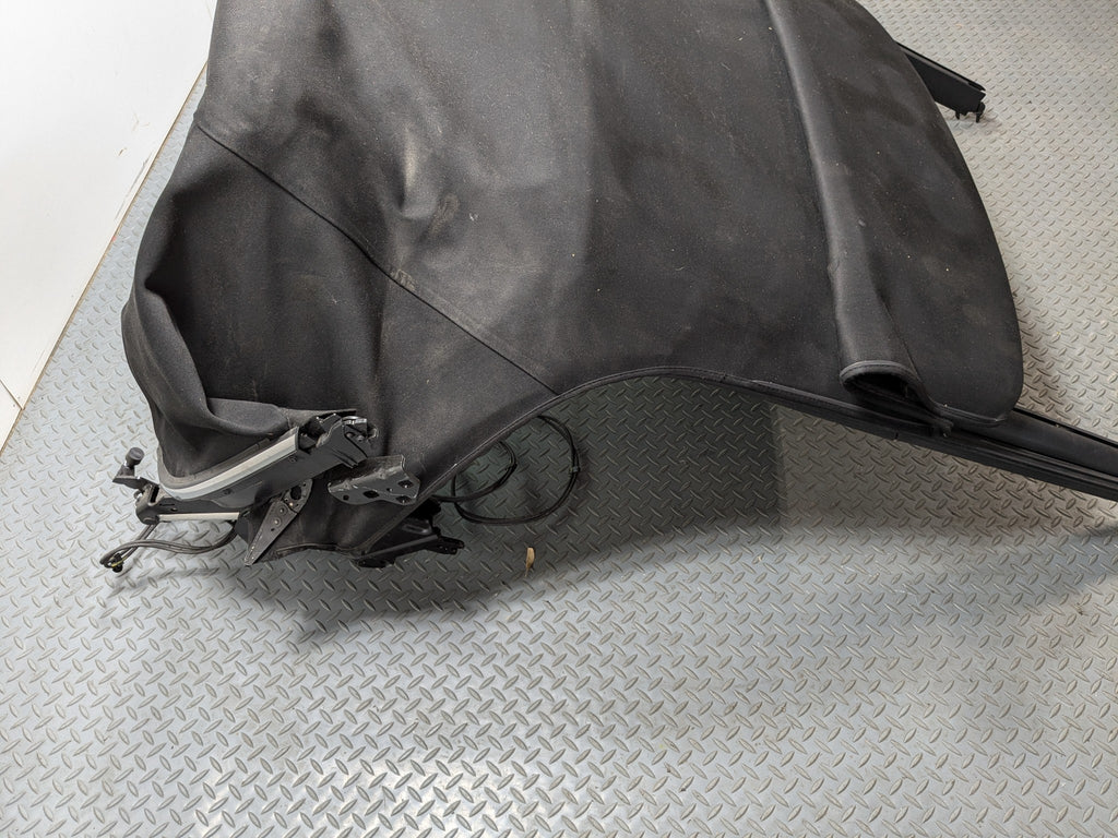 2009 - 2010 OEM MINI COOPER CONVERTIBLE ROOF WITH GLASS ASSEMBLY BLACK CLOTH