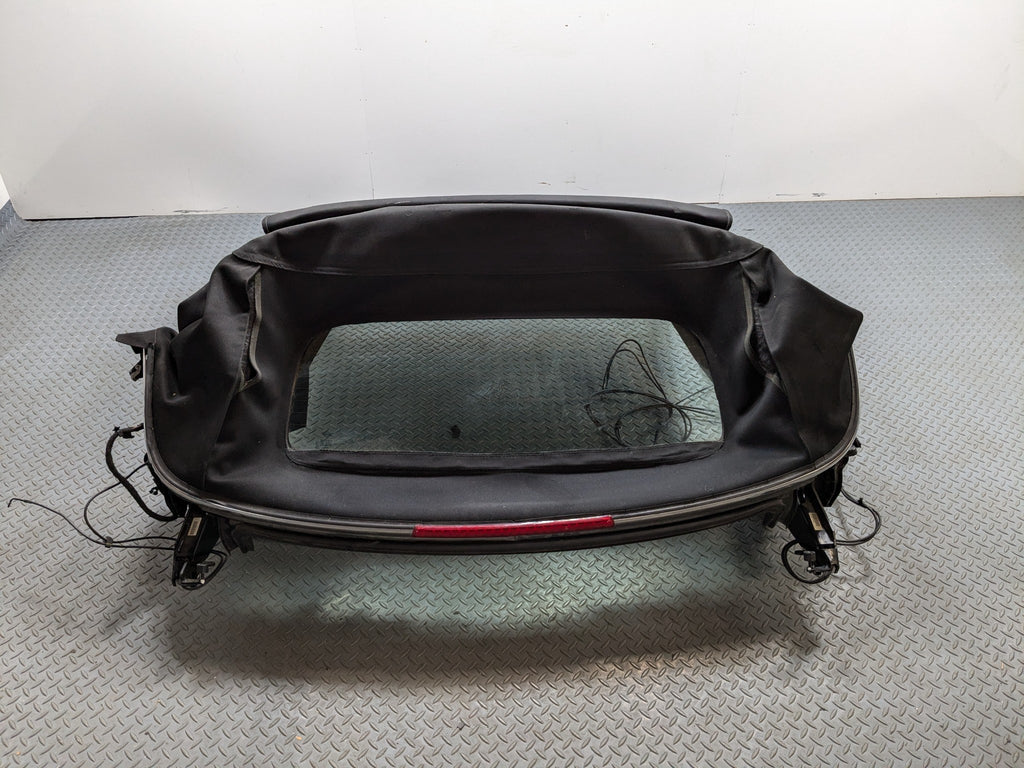 2009 - 2010 OEM MINI COOPER CONVERTIBLE ROOF WITH GLASS ASSEMBLY BLACK CLOTH