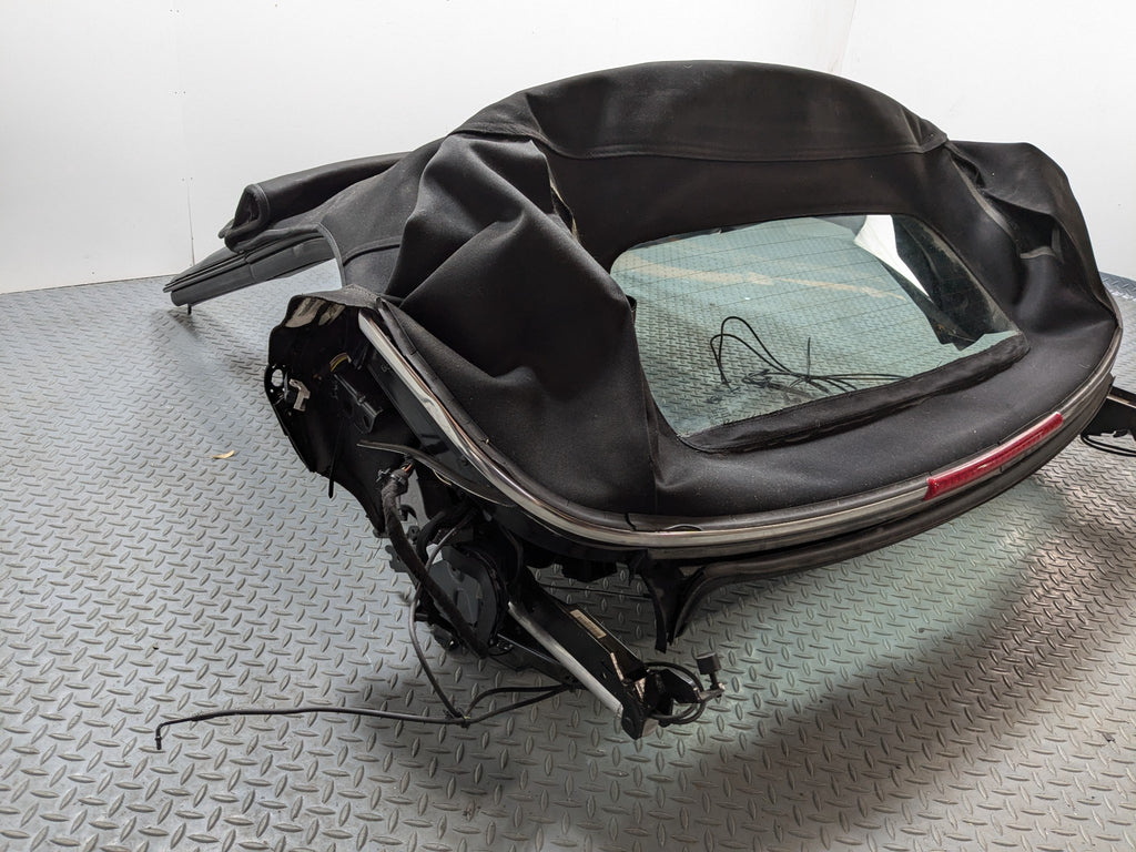 2009 - 2010 OEM MINI COOPER CONVERTIBLE ROOF WITH GLASS ASSEMBLY BLACK CLOTH