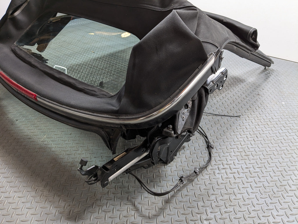 2009 - 2010 OEM MINI COOPER CONVERTIBLE ROOF WITH GLASS ASSEMBLY BLACK CLOTH