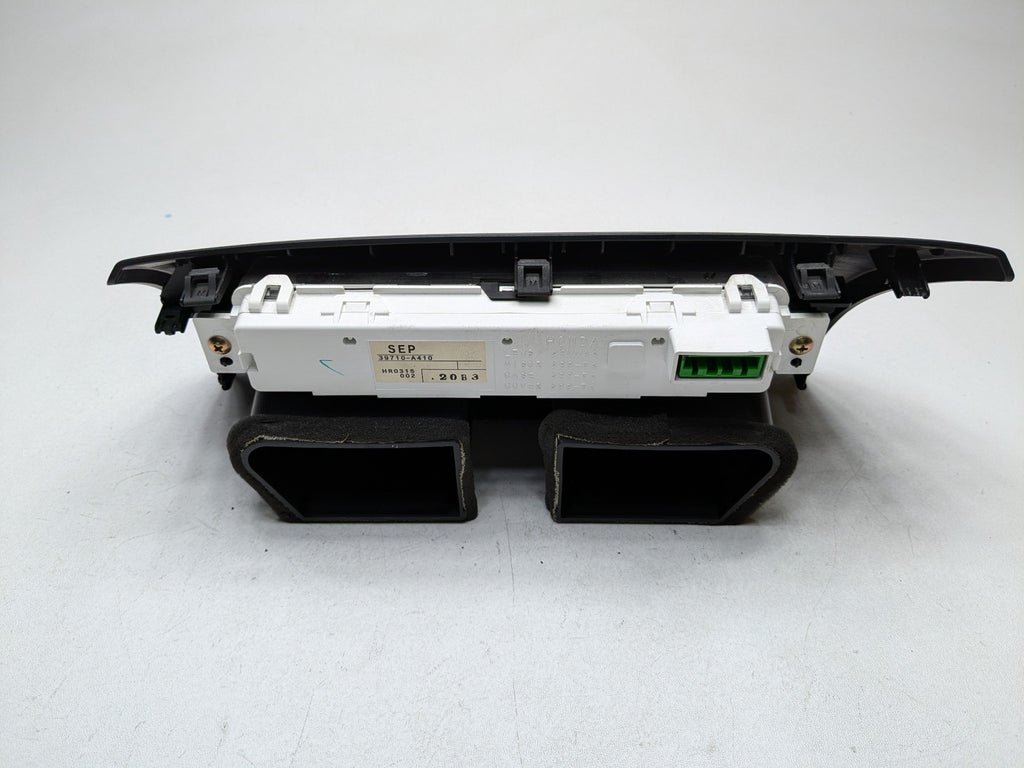 2004 - 2006 OEM ACURA TL DASH AIR VENT BEZEL WITH CLOCK DISPLAY HAZARD SWITCH