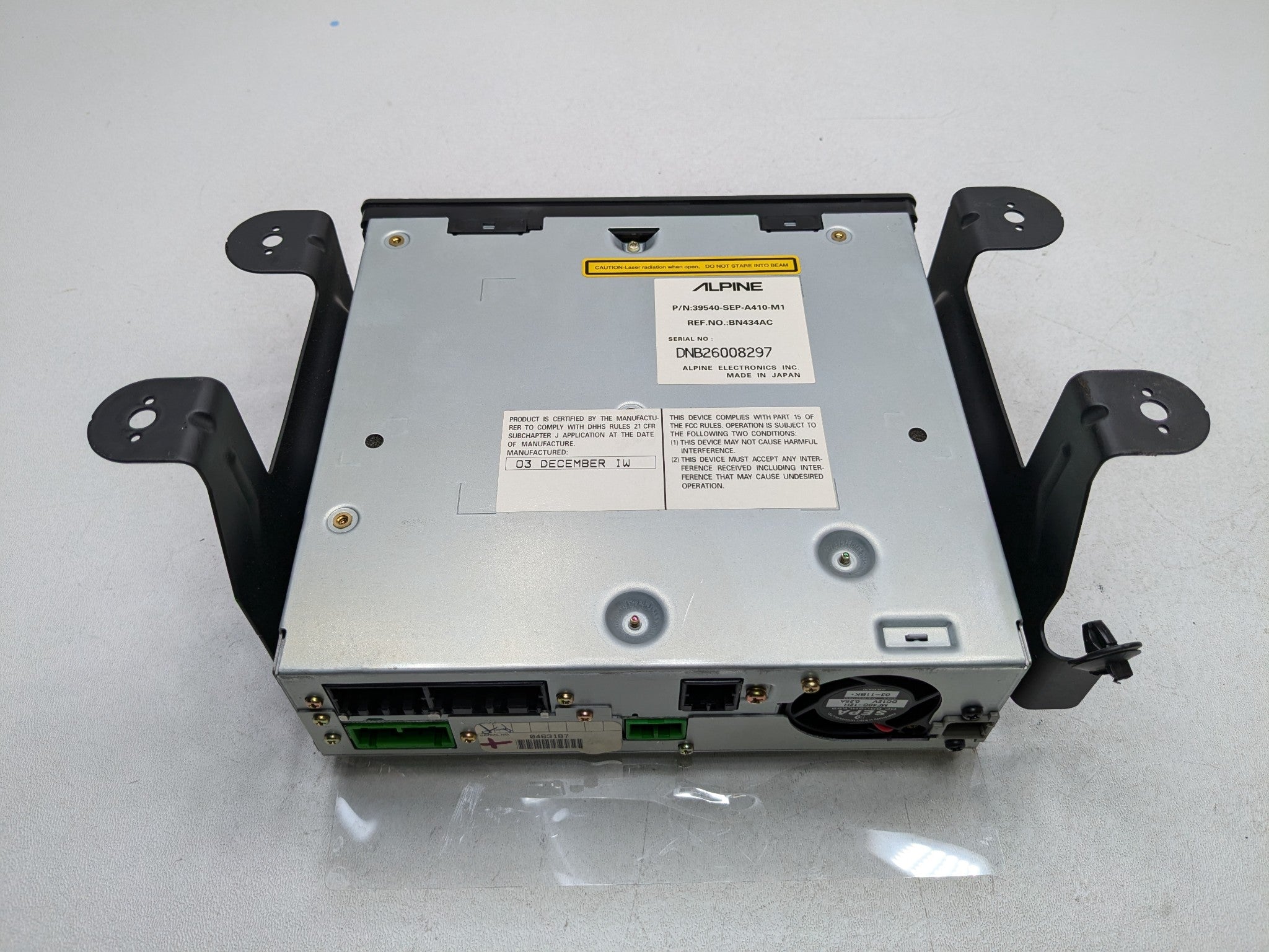 2004 - 2006 OEM ACURA TL RADIO AUDIO AND VISUAL EQUIPMENT CD CHANGER DVD PLAYER