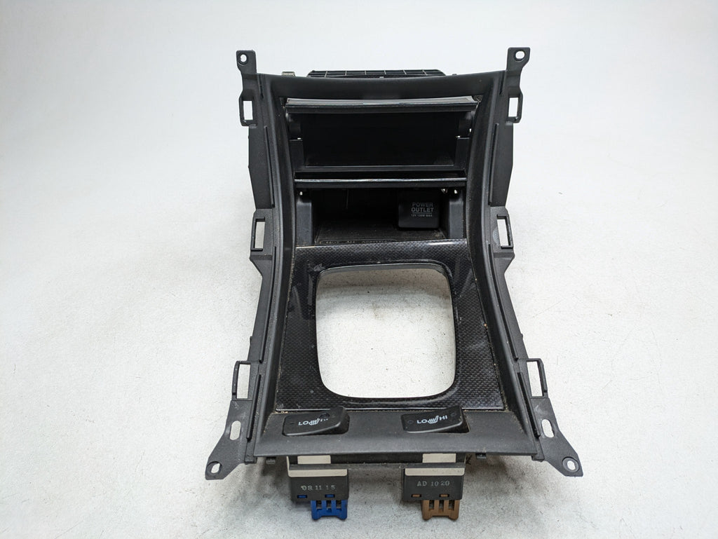 2004 - 2006 OEM ACURA TL CENTER CONSOLE SHIFTER BEZEL WITH STORAGE COMPARTMENT
