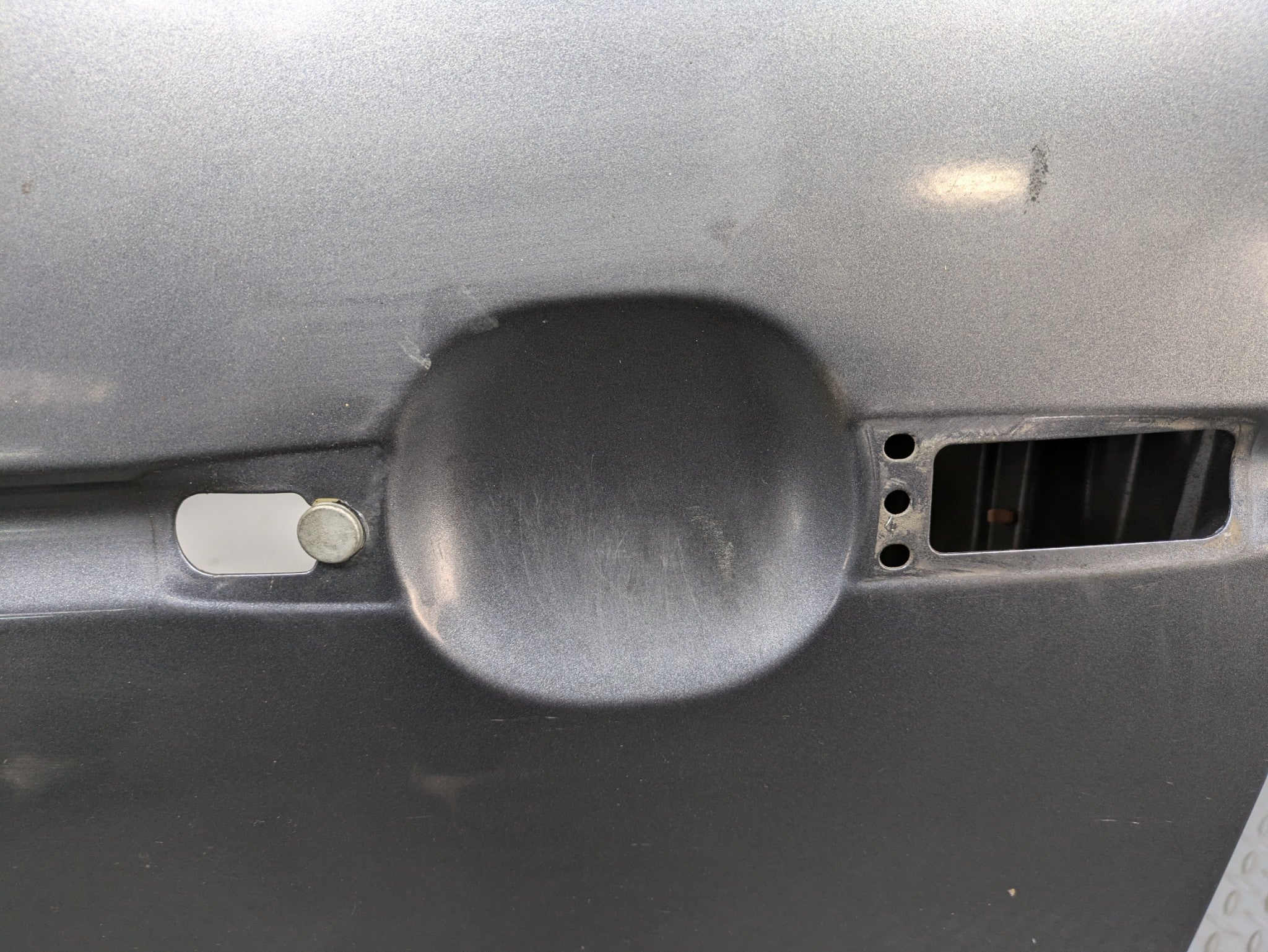 2004 - 2006 OEM ACURA TL FRONT LEFT SIDE DOOR SHELL PANEL ASSEMBLY METALLIC GREY