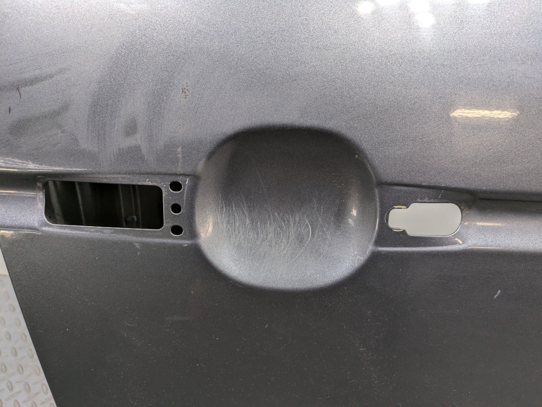 2004 - 2006 OEM ACURA TL FRONT RIGHT SIDE DOOR SHELL PANEL METALLIC GREY