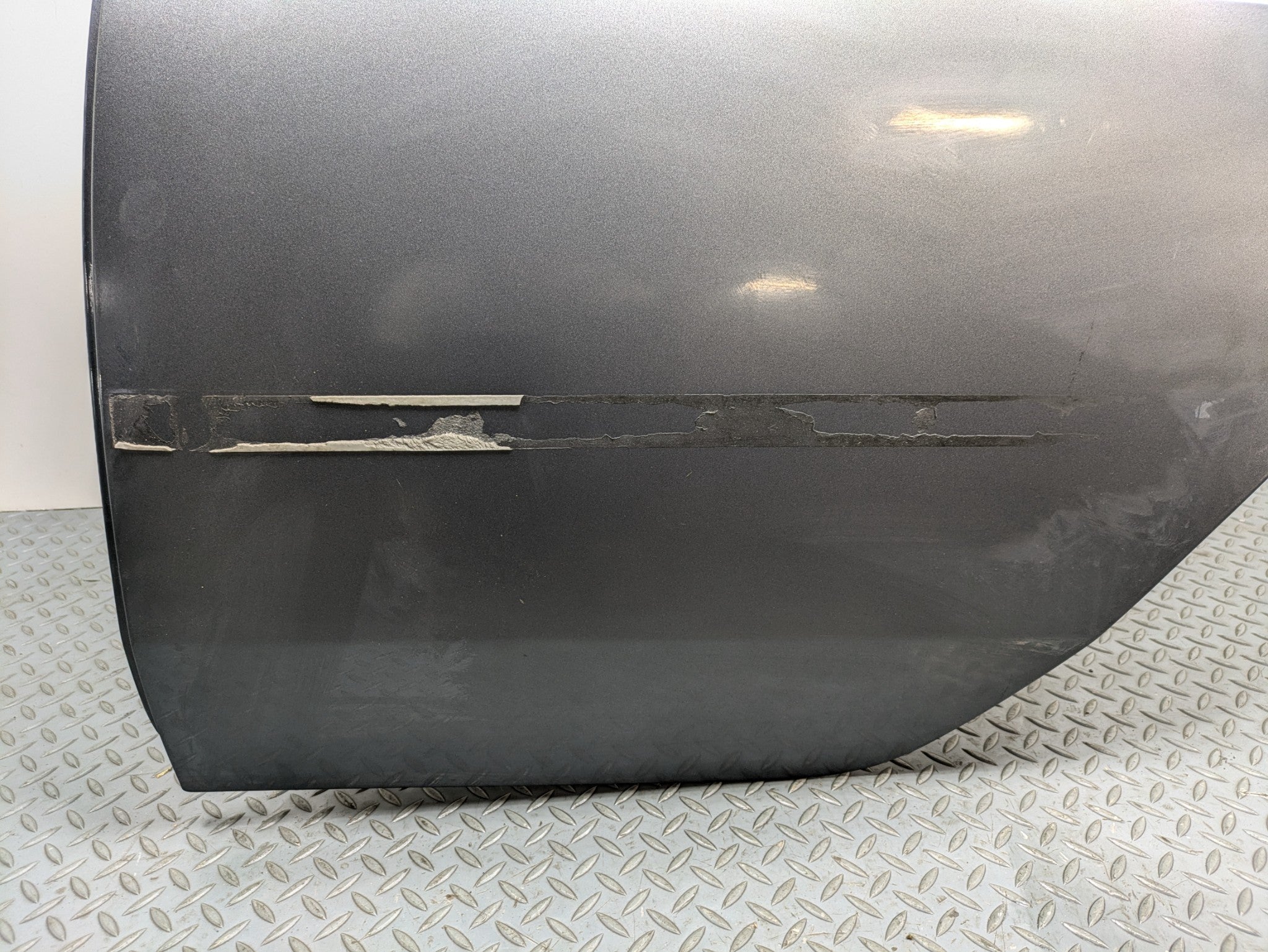 2004 - 2006 OEM ACURA TL REAR LEFT DRIVER SIDE DOOR SHELL PANEL METALLIC GREY