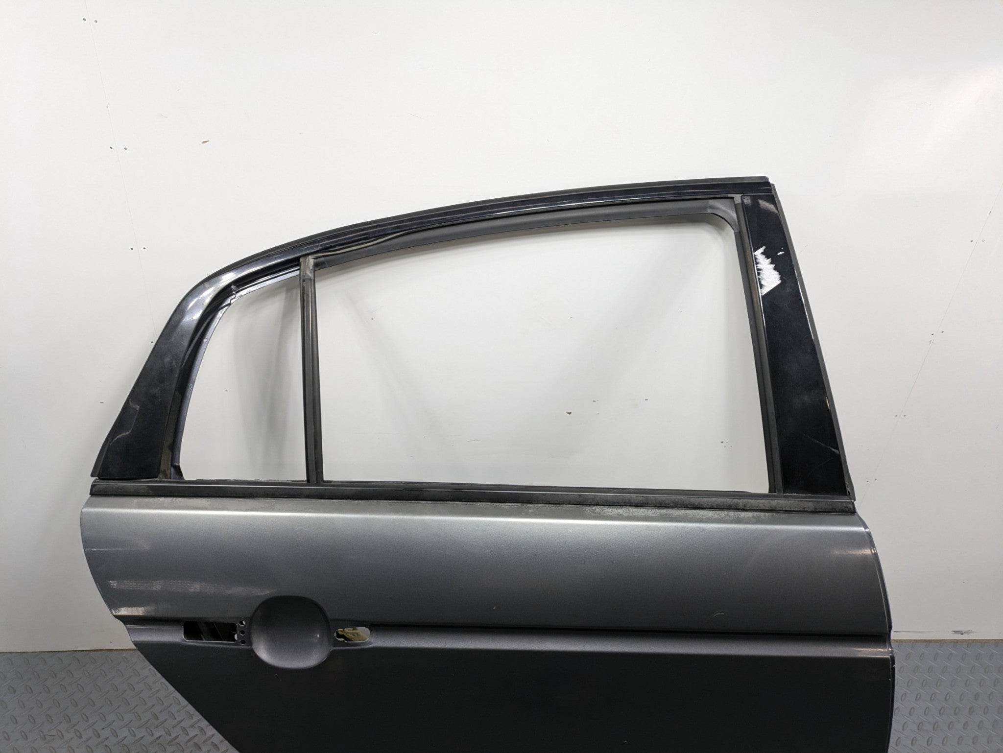 2004 - 2006 OEM ACURA TL REAR RIGHT SIDE DOOR SHELL PANEL METALLIC GREY