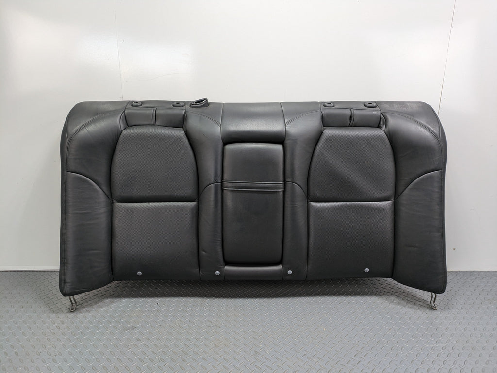 2004 - 2006 OEM ACURA TL REAR UPPER SEAT AND ARMREST ASSEMBLY LEATHER BLACK