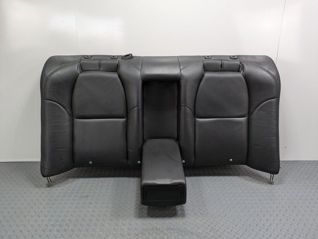 2004 - 2006 OEM ACURA TL REAR UPPER SEAT AND ARMREST ASSEMBLY LEATHER BLACK