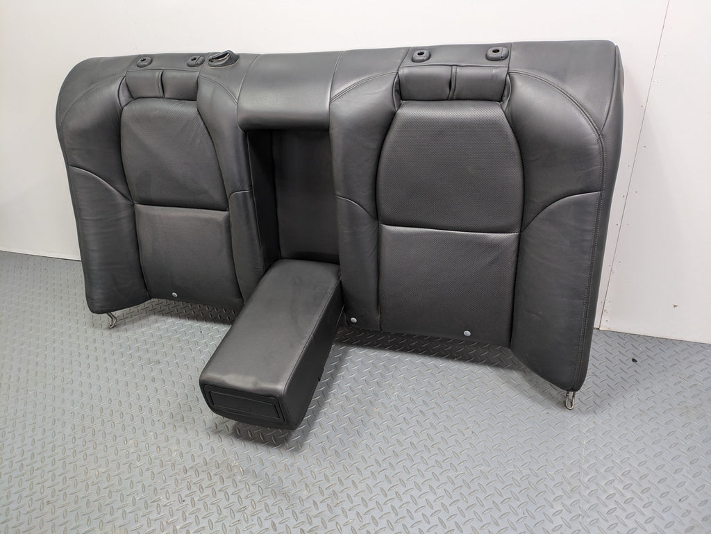 2004 - 2006 OEM ACURA TL REAR UPPER SEAT AND ARMREST ASSEMBLY LEATHER BLACK