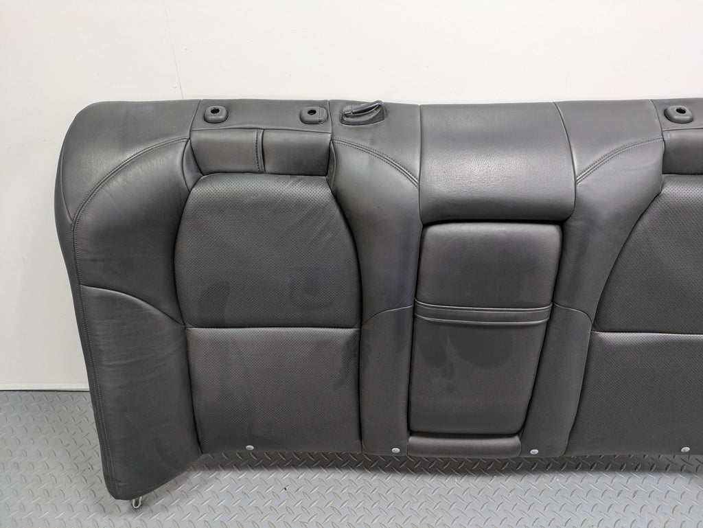 2004 - 2006 OEM ACURA TL REAR UPPER SEAT AND ARMREST ASSEMBLY LEATHER BLACK