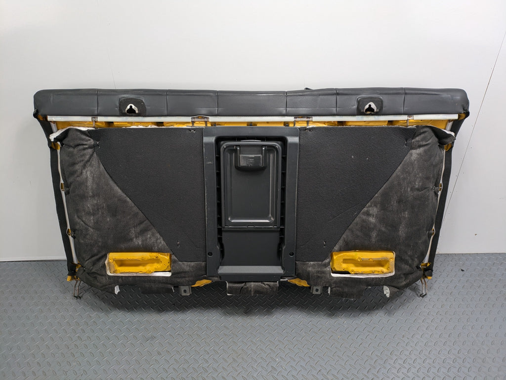 2004 - 2006 OEM ACURA TL REAR UPPER SEAT AND ARMREST ASSEMBLY LEATHER BLACK