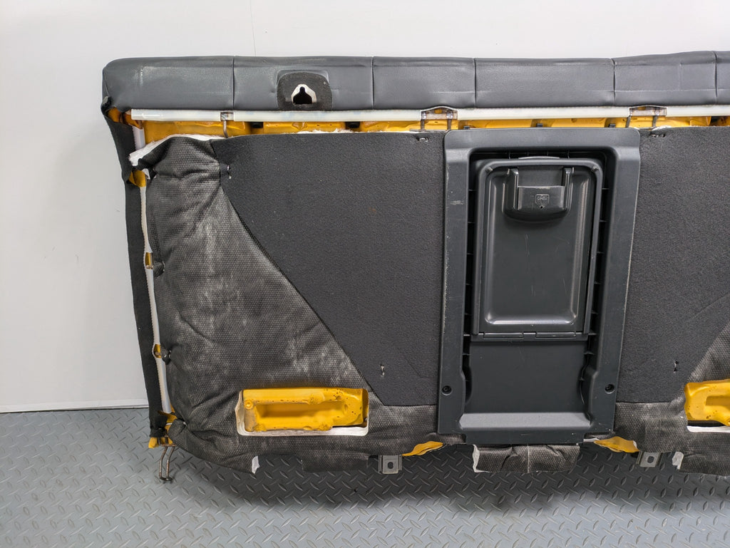 2004 - 2006 OEM ACURA TL REAR UPPER SEAT AND ARMREST ASSEMBLY LEATHER BLACK