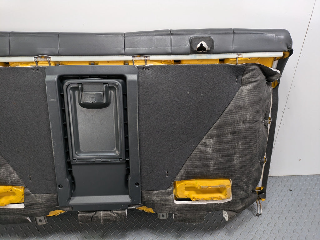 2004 - 2006 OEM ACURA TL REAR UPPER SEAT AND ARMREST ASSEMBLY LEATHER BLACK