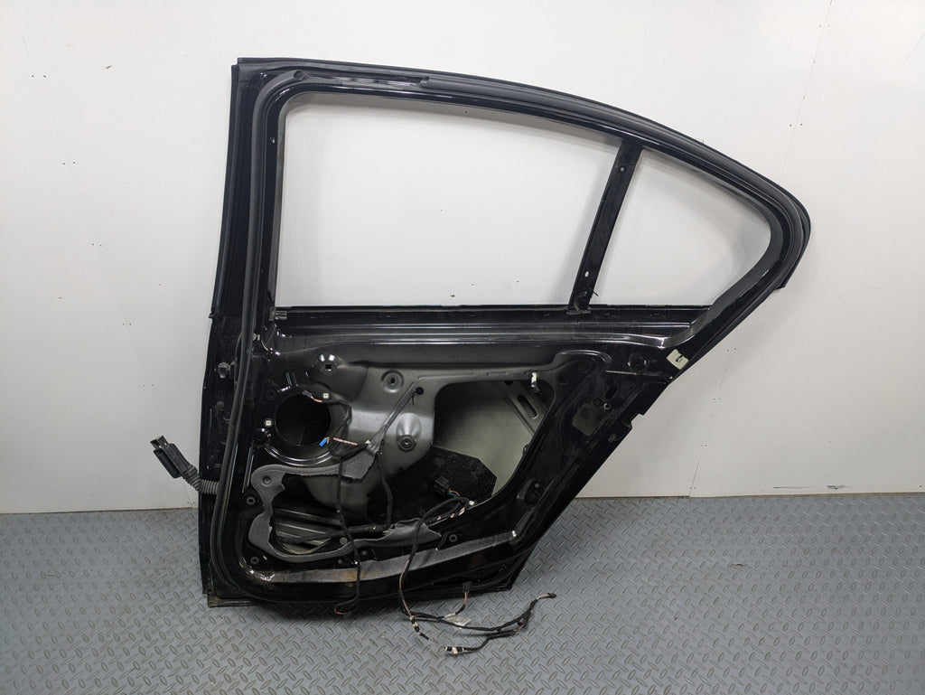 2016 - 2019 OEM BMW 330I REAR RIGHT SIDE DOOR SHELL PANEL BLACK ASSEMBLY