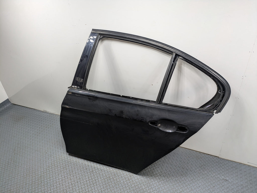 2016 - 2019 OEM BMW 330I REAR LEFT DRIVER SIDE DOOR SHELL PANEL BLACK ASSEMBLY
