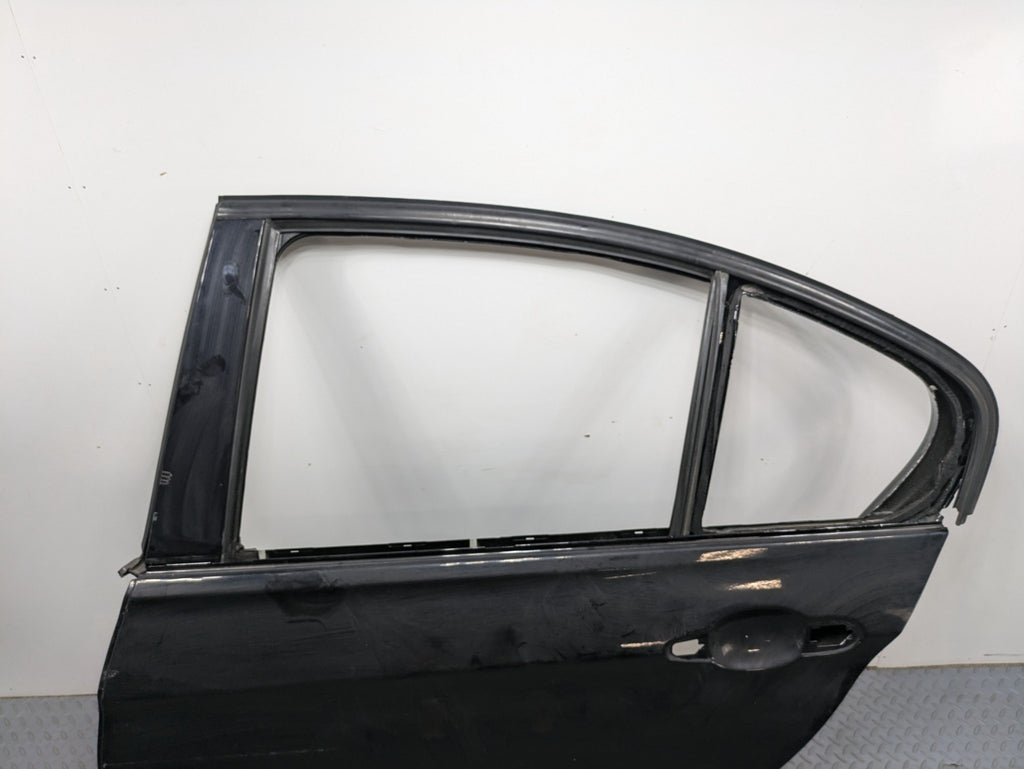 2016 - 2019 OEM BMW 330I REAR LEFT DRIVER SIDE DOOR SHELL PANEL BLACK ASSEMBLY