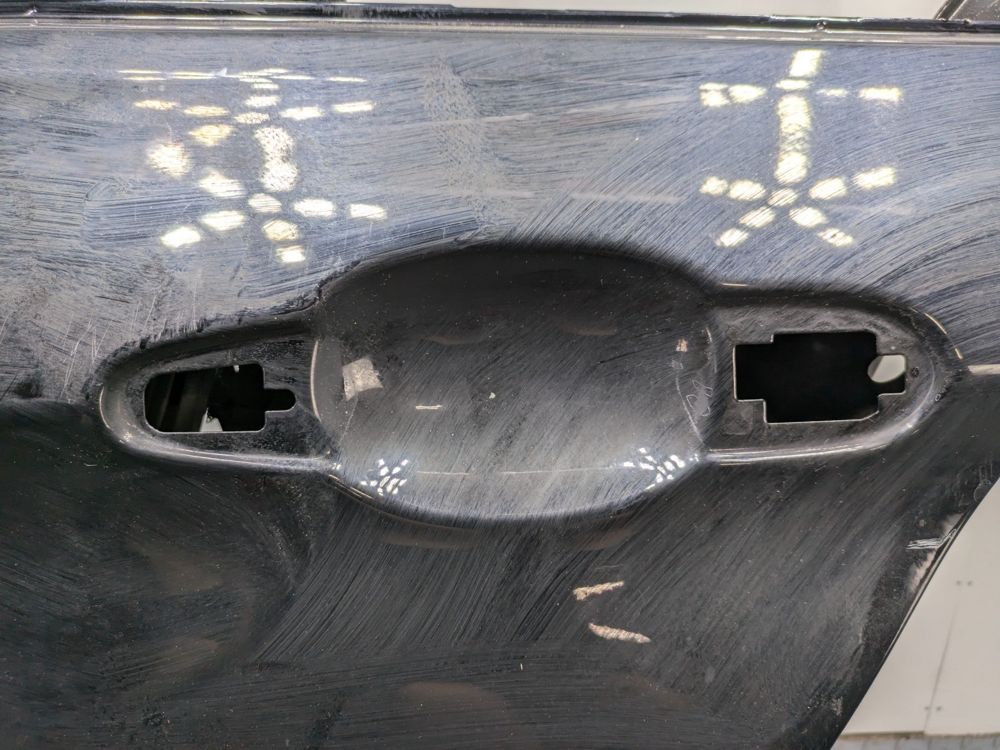 2016 - 2019 OEM BMW 330I REAR LEFT DRIVER SIDE DOOR SHELL PANEL BLACK ASSEMBLY