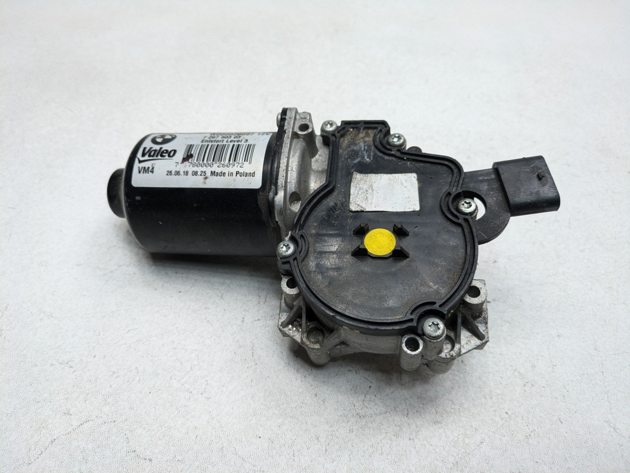 2016 - 2019 OEM BMW 330I FRONT WINDSHIELD WIPER MOTOR ASSYMBLY