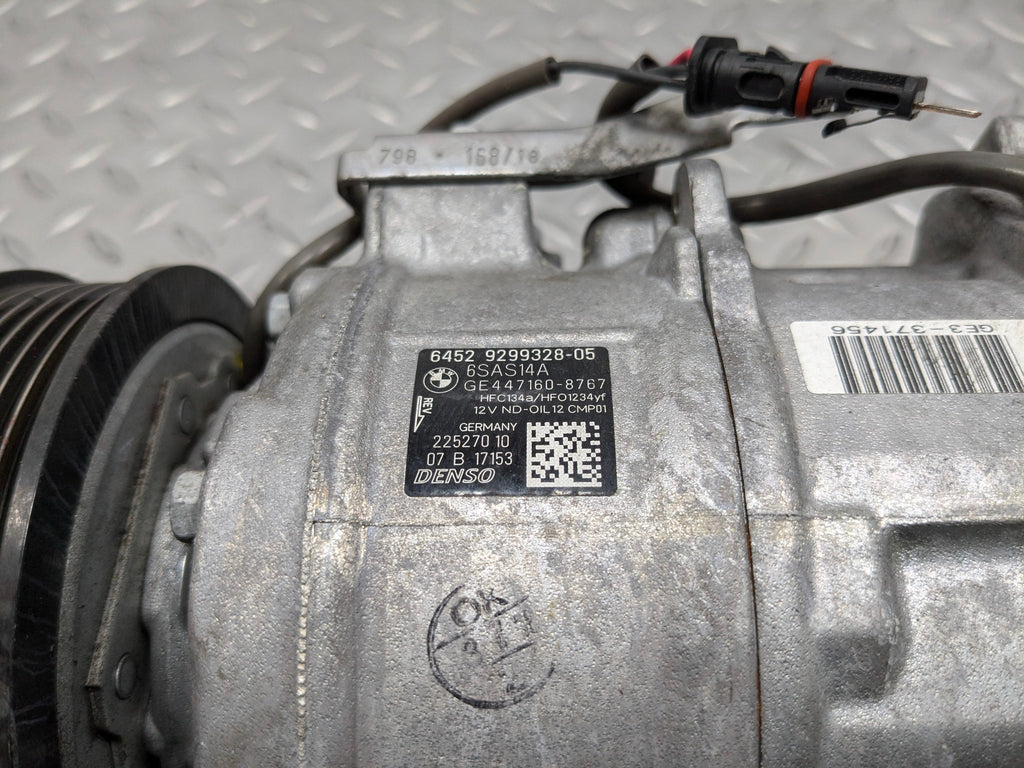 2016 - 2019 OEM BMW 330I AC AIR CONDITIONING AIR COMPRESSOR PUMP