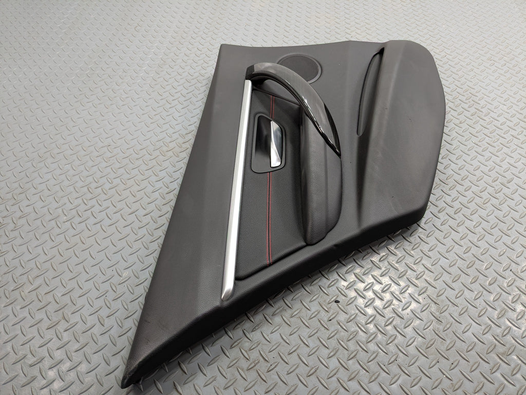 2016 - 2019 OEM BMW 330I REAR LEFT DRIVER SIDE INTERIOR DOOR TRIM PANEL BLACK