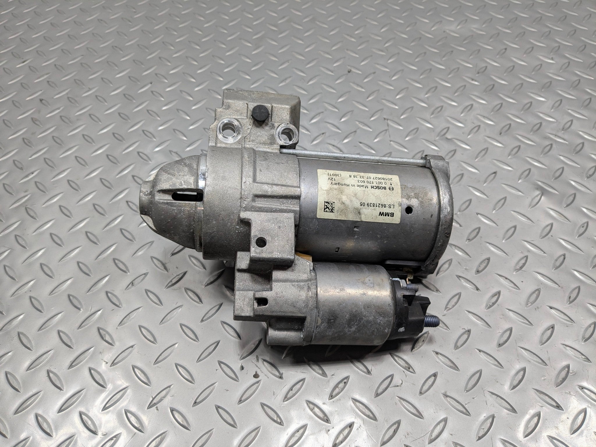 2016 - 2019 OEM BMW 330I ENGINE STARTER MOTOR ASSEMBLY