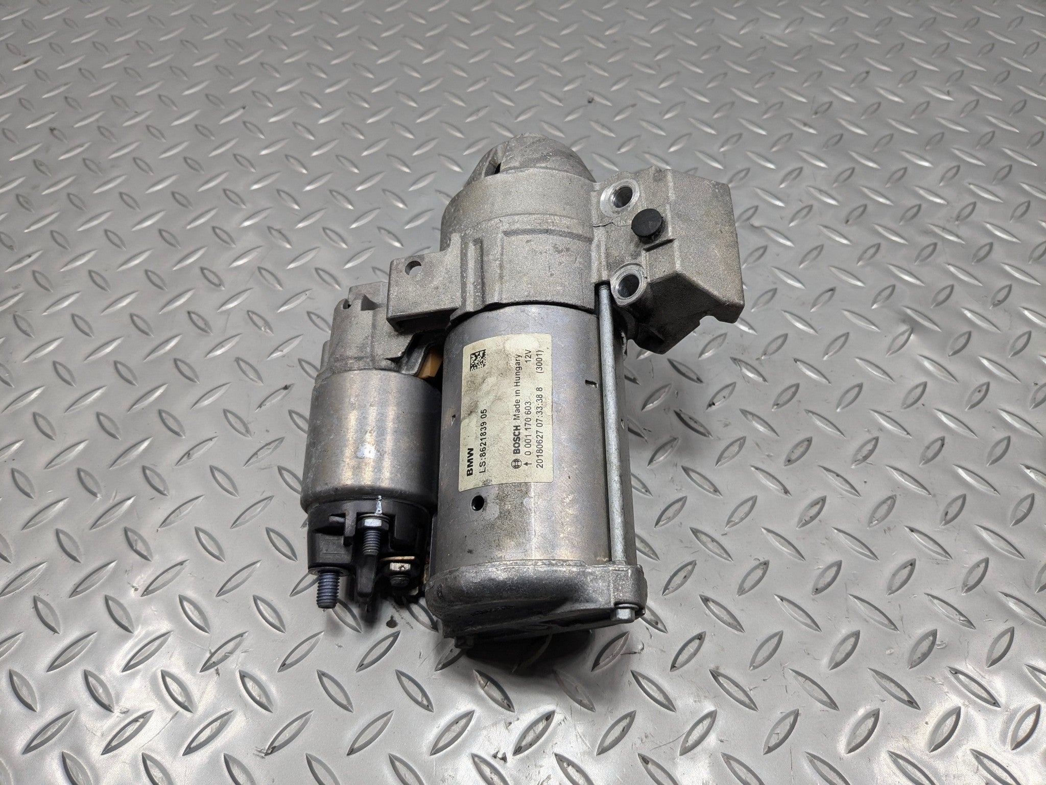 2016 - 2019 OEM BMW 330I ENGINE STARTER MOTOR ASSEMBLY