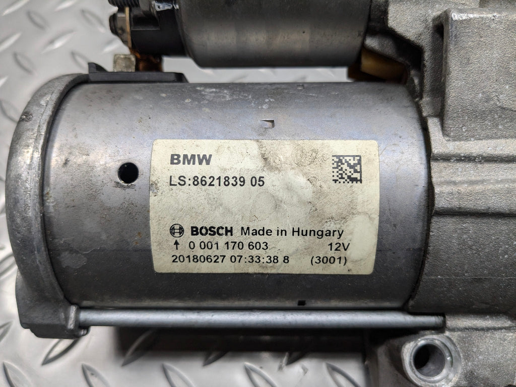 2016 - 2019 OEM BMW 330I ENGINE STARTER MOTOR ASSEMBLY
