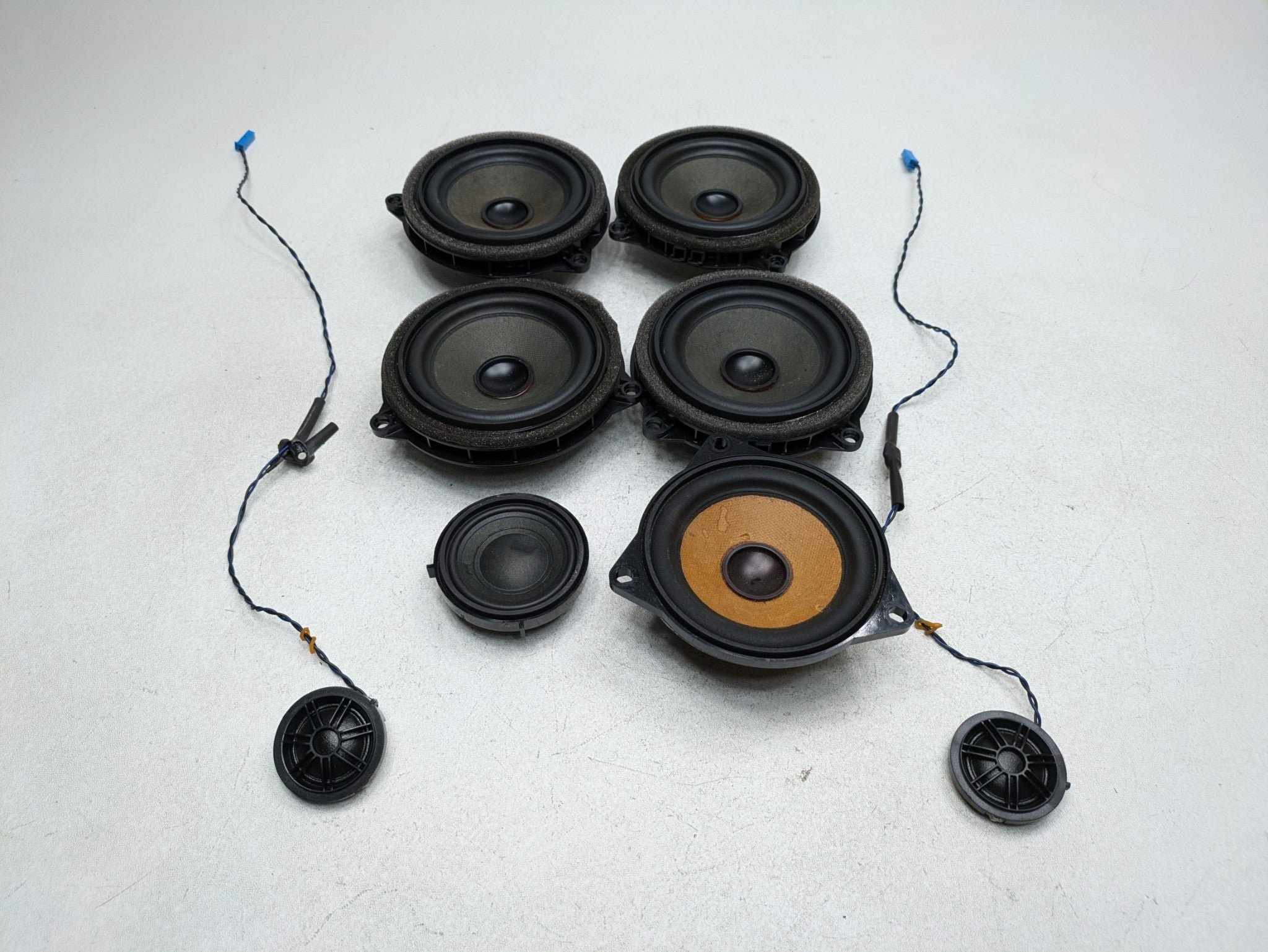 2016 - 2019 OEM BMW 330I INTERIOR AUDIO SOUND SYSTEM SPEAKER SET OF 8