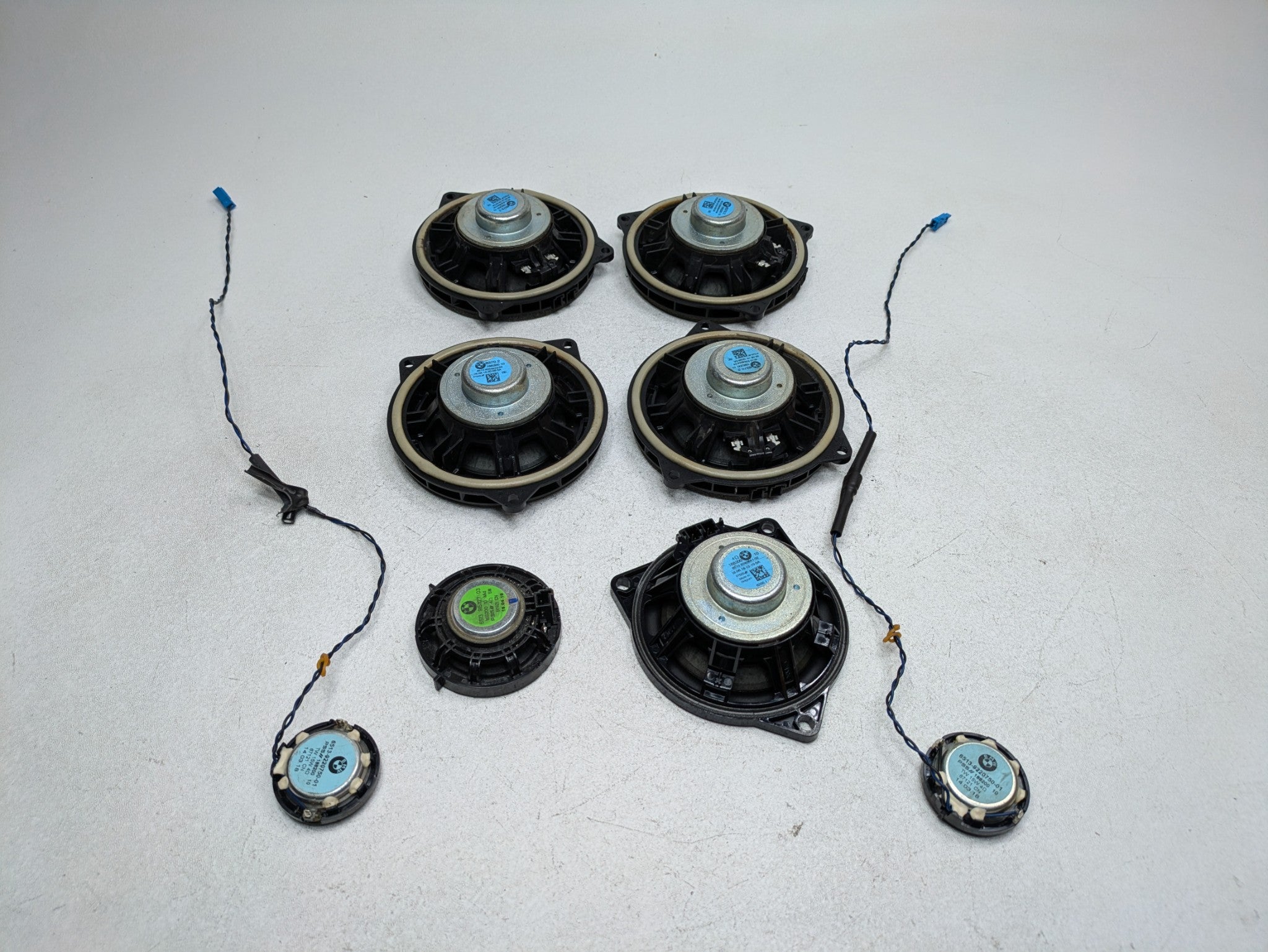 2016 - 2019 OEM BMW 330I INTERIOR AUDIO SOUND SYSTEM SPEAKER SET OF 8