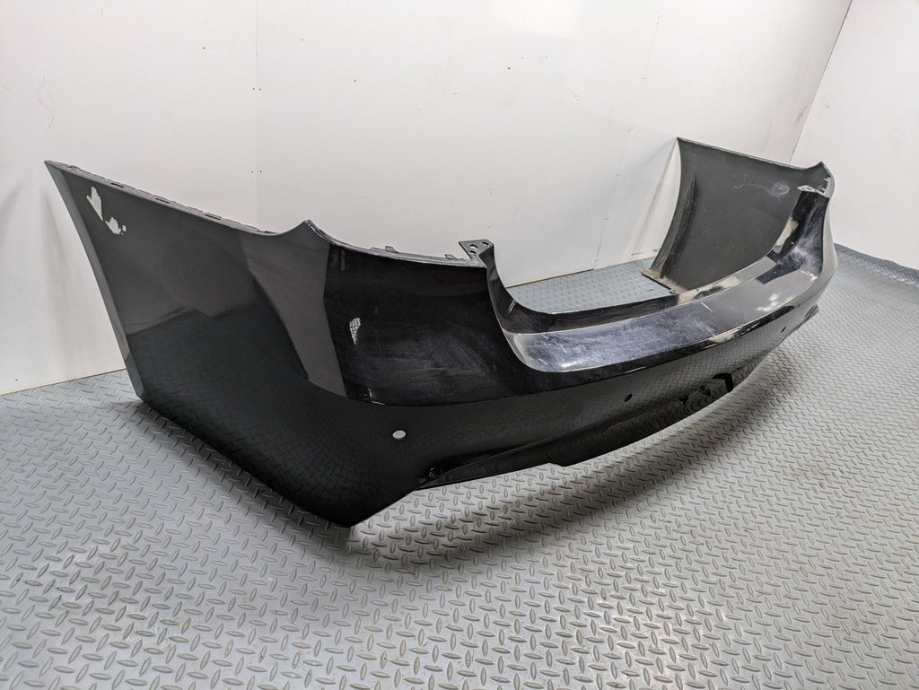 2016 - 2019 OEM BMW 330I REAR BUMPER COVER PANEL BLACK ASSEMBLY