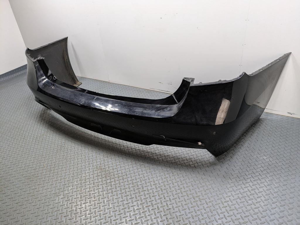2016 - 2019 OEM BMW 330I REAR BUMPER COVER PANEL BLACK ASSEMBLY