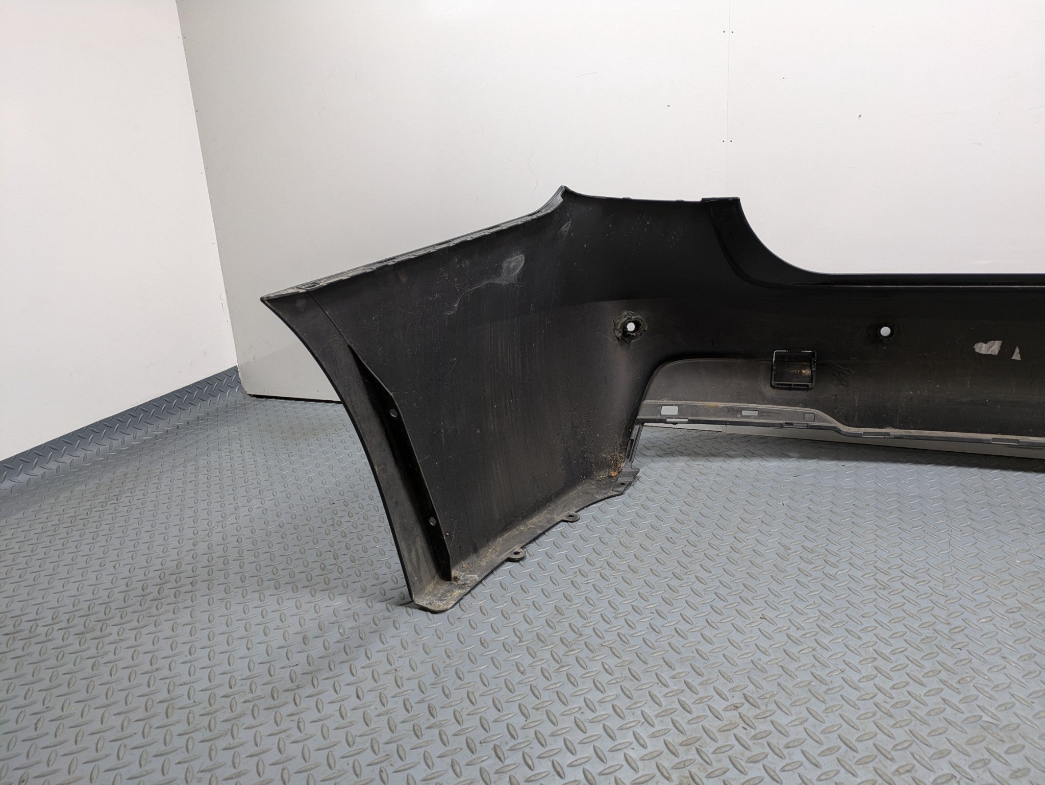 2016 - 2019 OEM BMW 330I REAR BUMPER COVER PANEL BLACK ASSEMBLY