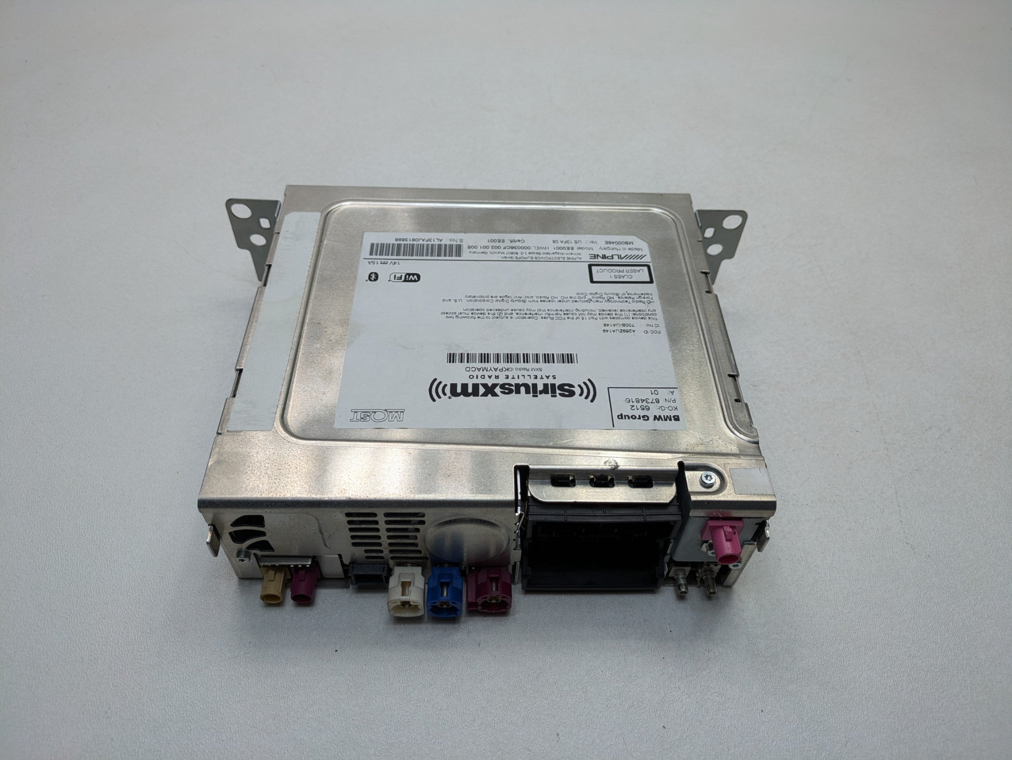2016 - 2019 OEM BMW 330I SIRIUSXM STEREO RECEIVER SETELLITE RADIO MODULE