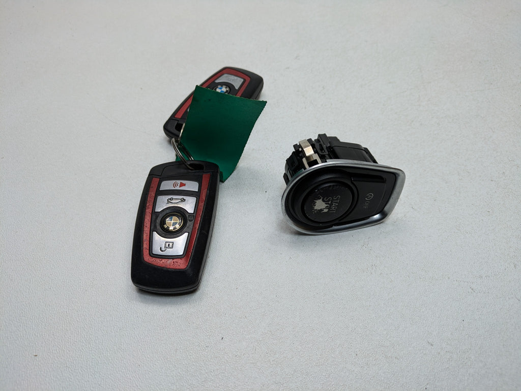 2016 - 2019 OEM BMW 330I PUSH BUTTON START AND STOP IGNITION SWITCH WITH KEYS