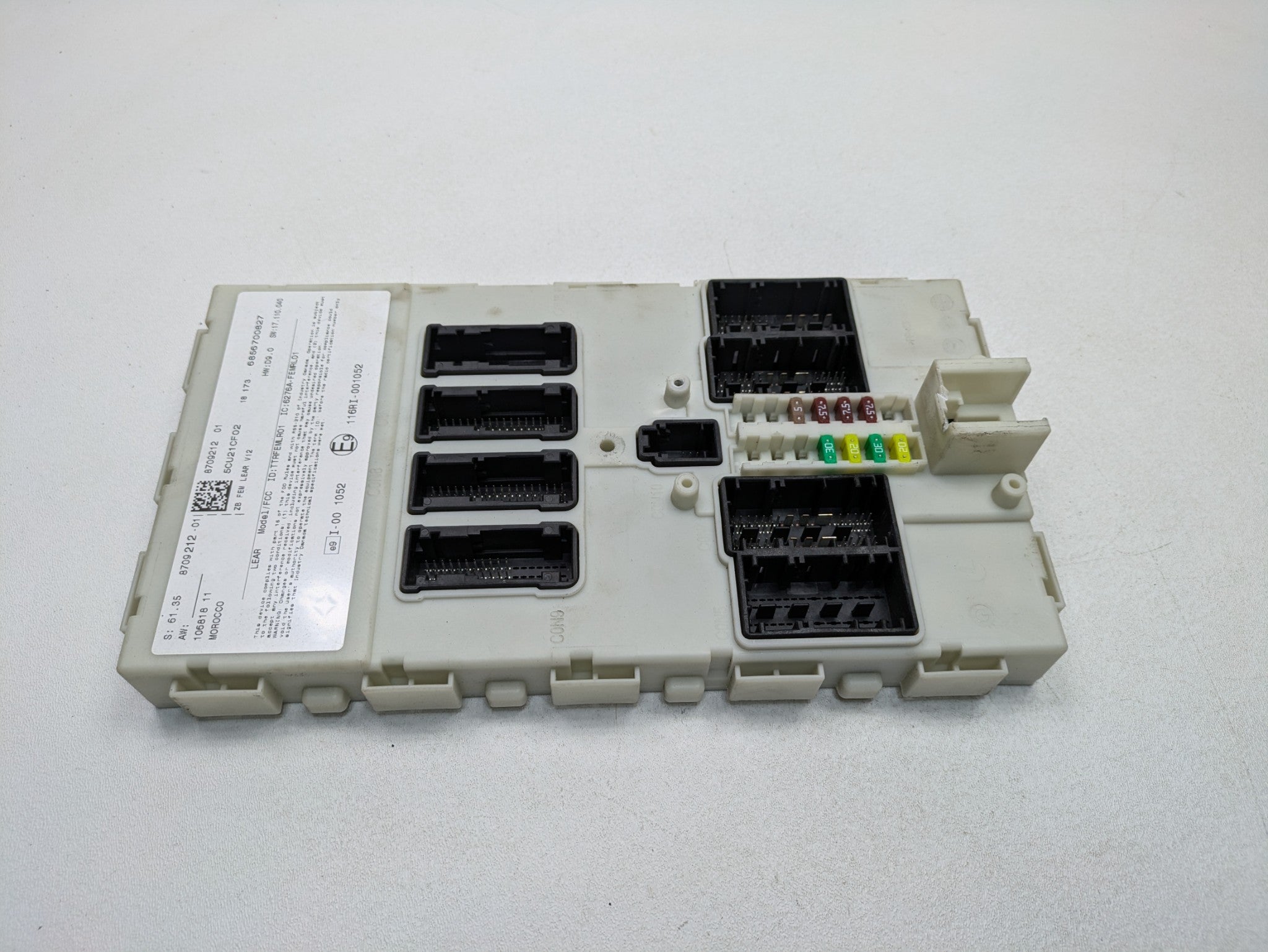 2016 - 2019 OEM BMW 330I FRONT ELECTRONIC BODY CONTROL MODULE UNIT