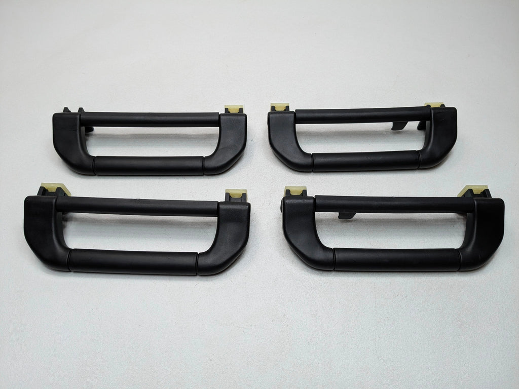 04 - 06 OEM BMW X5 FRONT AND REAR INTERIOR UPPER ROOF GRAB BAR HANDLE SET OF 4