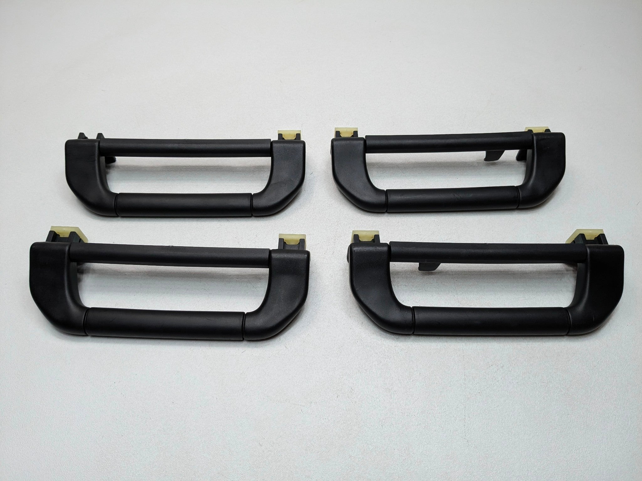 04 - 06 OEM BMW X5 FRONT AND REAR INTERIOR UPPER ROOF GRAB BAR HANDLE SET OF 4