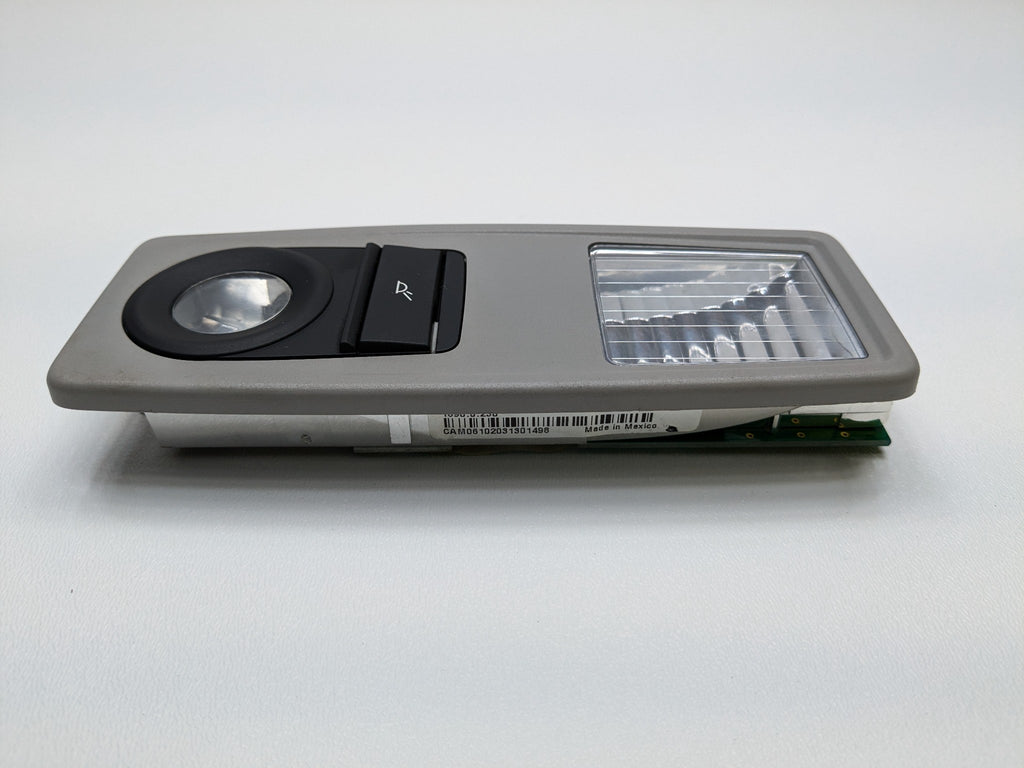 10 - 14 OEM BMW X3 REAR OVERHEAD UPPER ROOF INTERIOR DOME LIGHT ASSEMBLY GREY