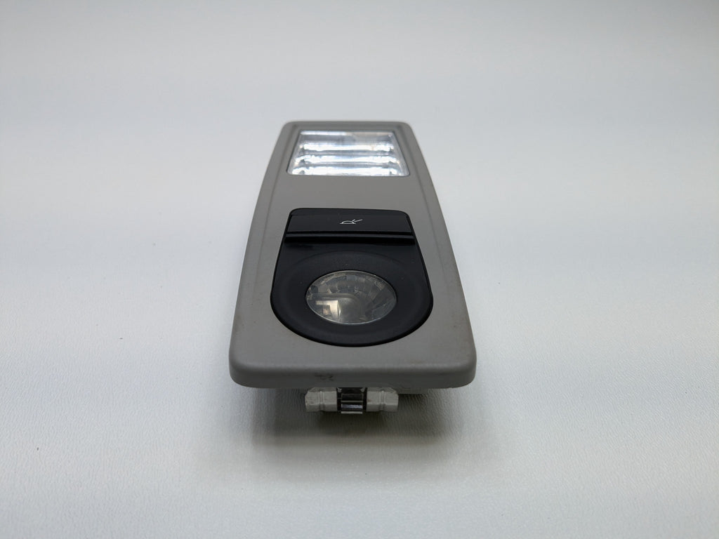 10 - 14 OEM BMW X3 REAR OVERHEAD UPPER ROOF INTERIOR DOME LIGHT ASSEMBLY GREY