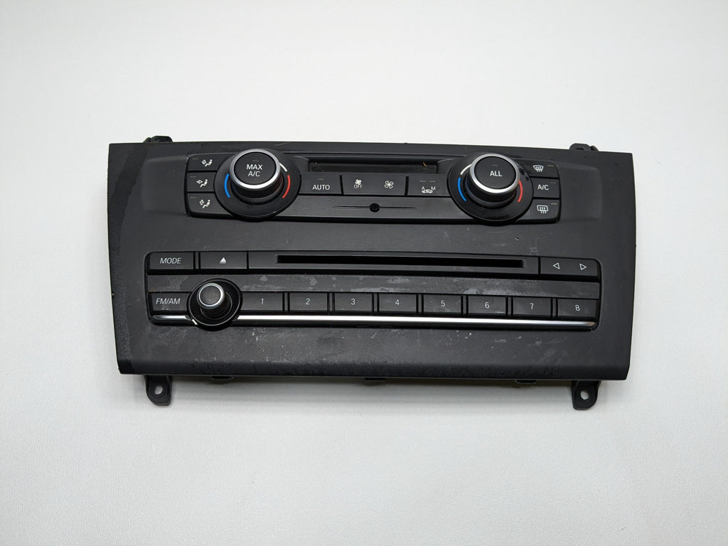 2010 - 2014 OEM BMW X3 AC HEATER TEMPERATURE CONTROL WITH AUDIO MODE SWITCH