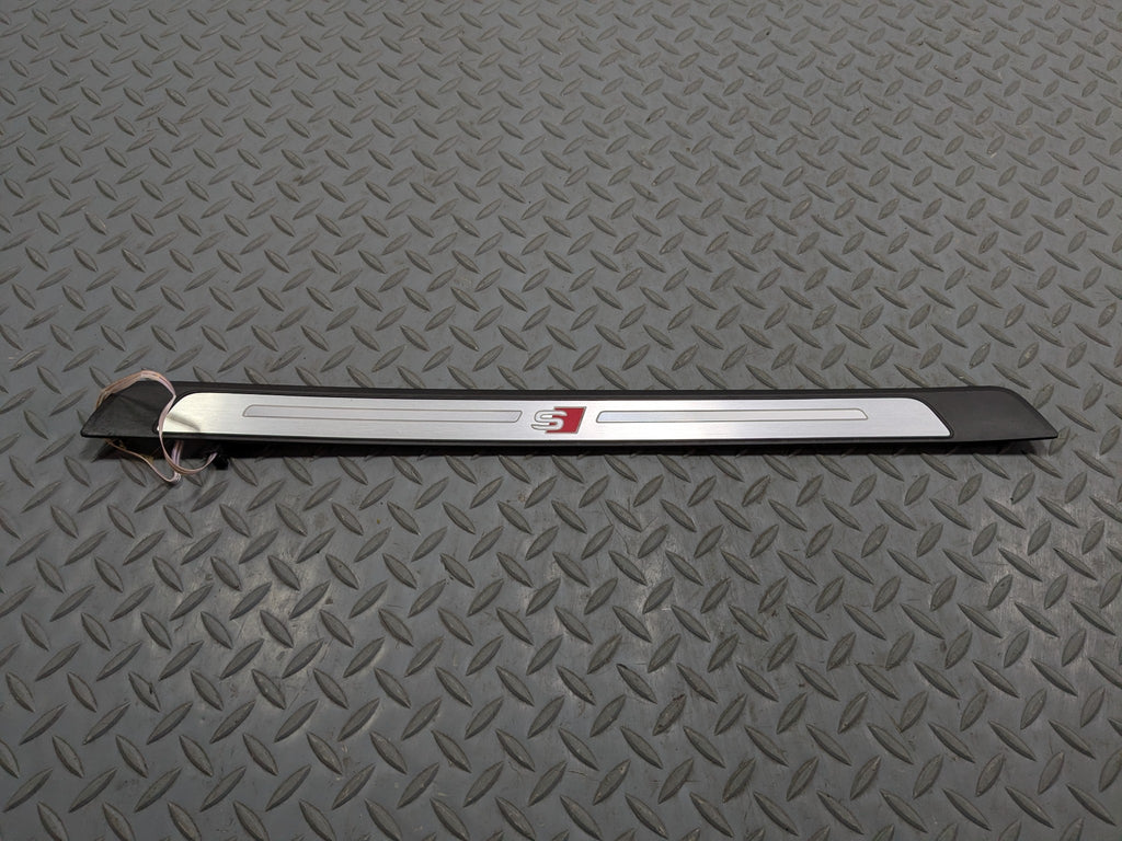 2017 - 2022 OEM AUDI S4 FRONT RIGHT PASSENGER SIDE DOOR SILL SCUFF PLATE TRIM