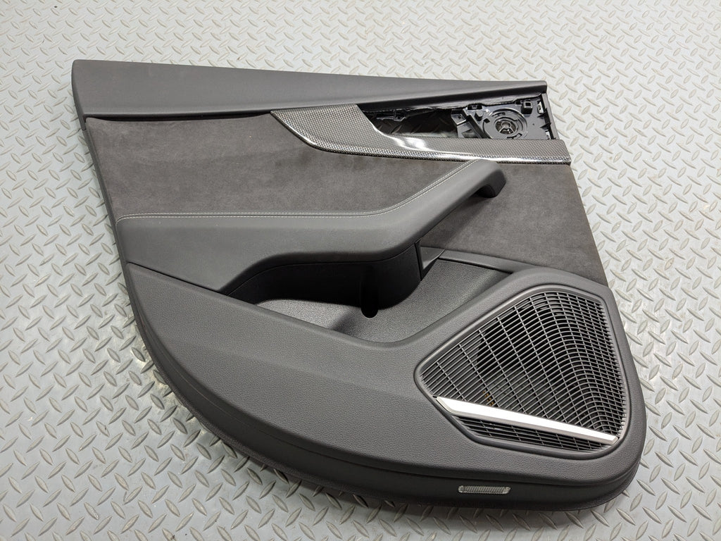 2017 - 2022 OEM AUDI S4 REAR LEFT DRIVER SIDE INTERIOR DOOR TRIM PANEL ASSEMBLY