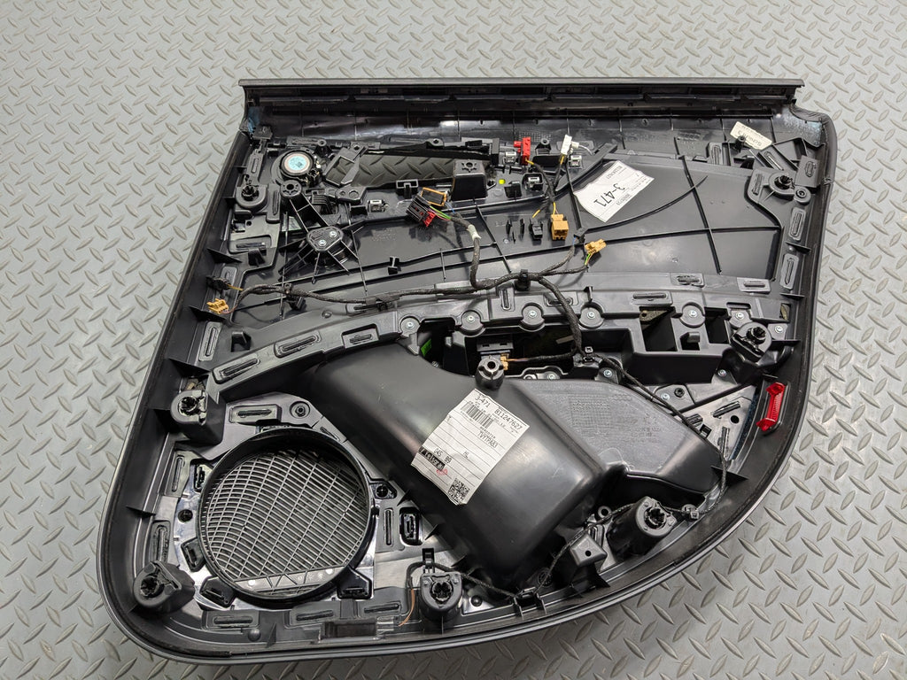 2017 - 2022 OEM AUDI S4 REAR LEFT DRIVER SIDE INTERIOR DOOR TRIM PANEL ASSEMBLY