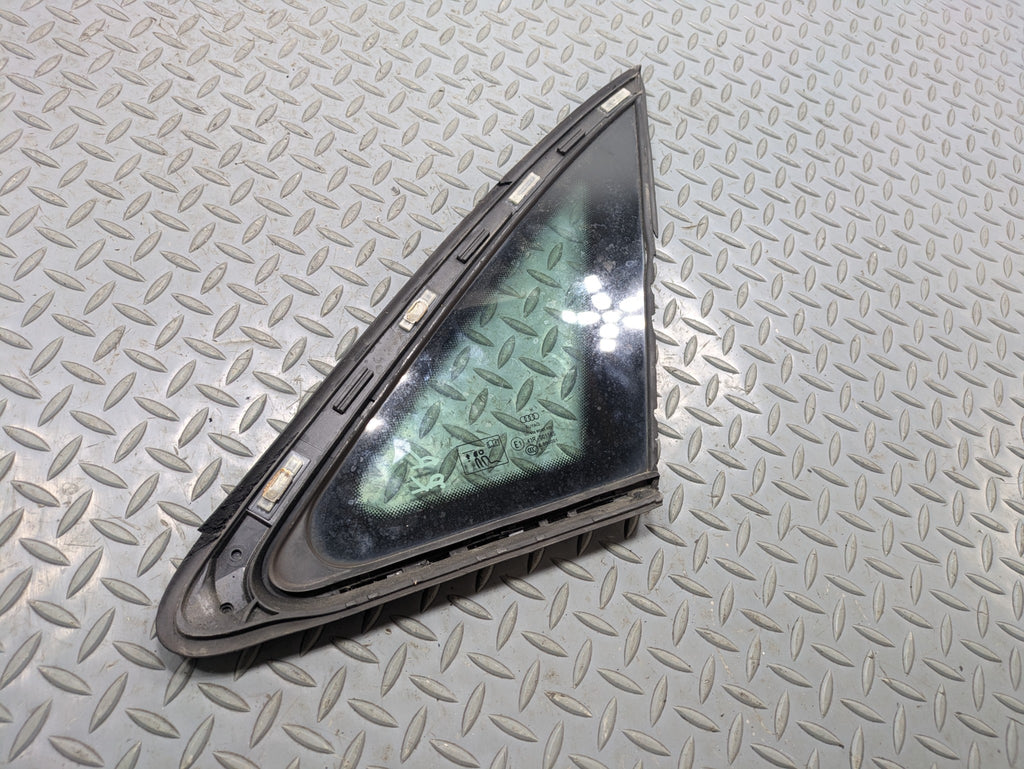 2017 - 2022 OEM AUDI S4 REAR RIGHT PASSENGER SIDE QUARTER WINDOW VENT GLASS