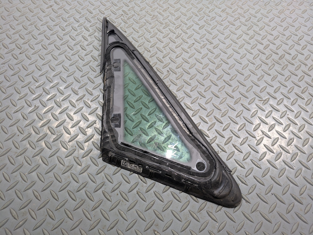 2017 - 2022 OEM AUDI S4 REAR RIGHT PASSENGER SIDE QUARTER WINDOW VENT GLASS